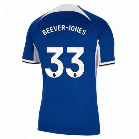 Kandiny Kinder Aggie Beever-Jones #33 Blau Heimtrikot Trikot 2023/24 T-Shirt