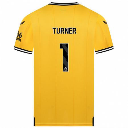 Kandiny Kinder Shannon Turner #1 Gelb Heimtrikot Trikot 2023/24 T-Shirt