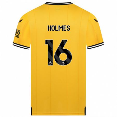Kandiny Kinder Summer Holmes #16 Gelb Heimtrikot Trikot 2023/24 T-Shirt