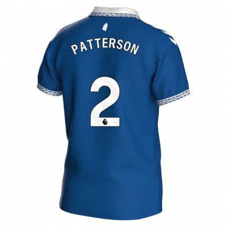 Kandiny Kinder Nathan Patterson #2 Königsblau Heimtrikot Trikot 2023/24 T-Shirt