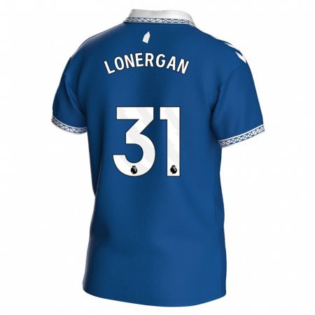 Kandiny Kinder Andy Lonergan #31 Königsblau Heimtrikot Trikot 2023/24 T-Shirt