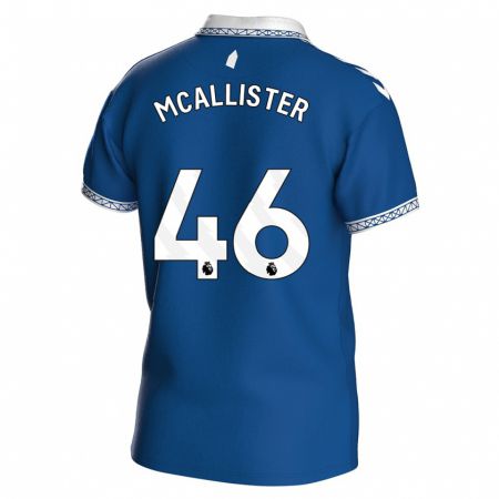 Kandiny Kinder Sean Mcallister #46 Königsblau Heimtrikot Trikot 2023/24 T-Shirt