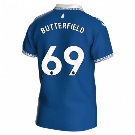 Kandiny Kinder Luke Butterfield #69 Königsblau Heimtrikot Trikot 2023/24 T-Shirt