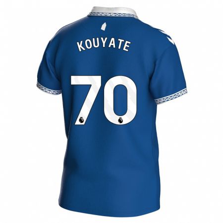 Kandiny Kinder Katia Kouyate #70 Königsblau Heimtrikot Trikot 2023/24 T-Shirt