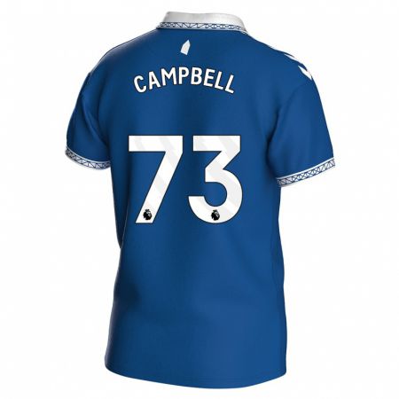 Kandiny Kinder Elijah Campbell #73 Königsblau Heimtrikot Trikot 2023/24 T-Shirt