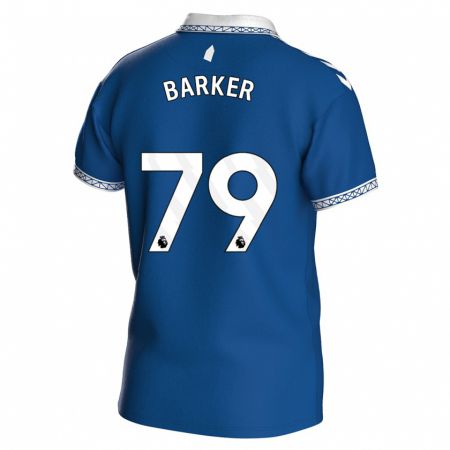 Kandiny Kinder Owen Barker #79 Königsblau Heimtrikot Trikot 2023/24 T-Shirt