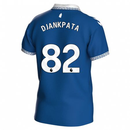 Kandiny Kinder Halid Djankpata #82 Königsblau Heimtrikot Trikot 2023/24 T-Shirt
