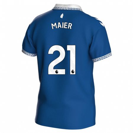 Kandiny Kinder Leonie Maier #21 Königsblau Heimtrikot Trikot 2023/24 T-Shirt