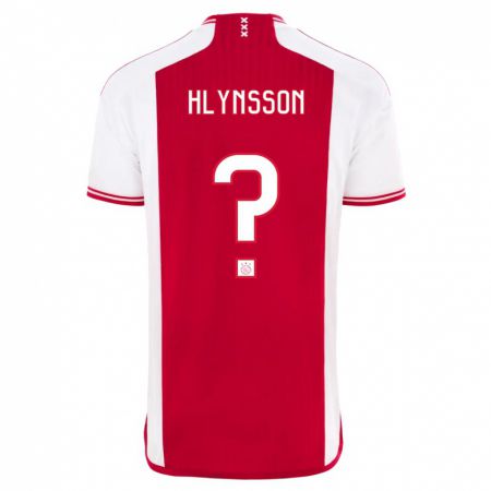 Kandiny Kinder Kristian Hlynsson #0 Rot-Weiss Heimtrikot Trikot 2023/24 T-Shirt