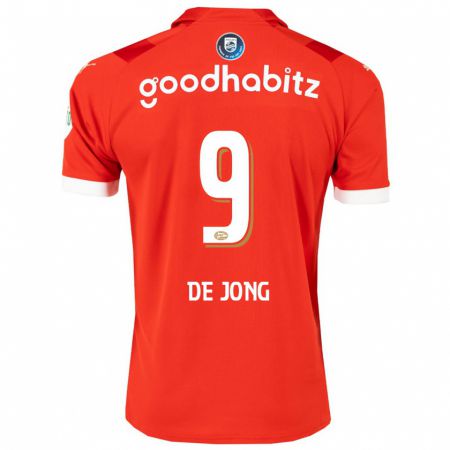 Kandiny Kinder Luuk De Jong #9 Rot Heimtrikot Trikot 2023/24 T-Shirt