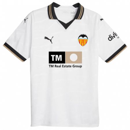 Kandiny Kinder Jaume Doménech #1 Weiß Heimtrikot Trikot 2023/24 T-Shirt