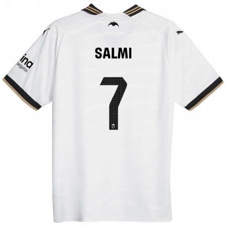 Kandiny Kinder Iina Salmi #7 Weiß Heimtrikot Trikot 2023/24 T-Shirt