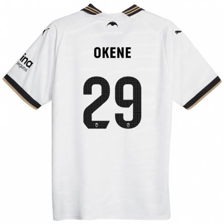 Kandiny Kinder Andrea Okene #29 Weiß Heimtrikot Trikot 2023/24 T-Shirt