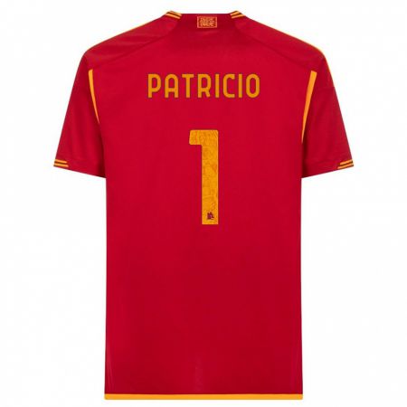 Kandiny Kinder Rui Patrício #1 Rot Heimtrikot Trikot 2023/24 T-Shirt