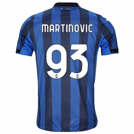 Kandiny Kinder Melania Martinovic #93 Schwarz Blau Heimtrikot Trikot 2023/24 T-Shirt
