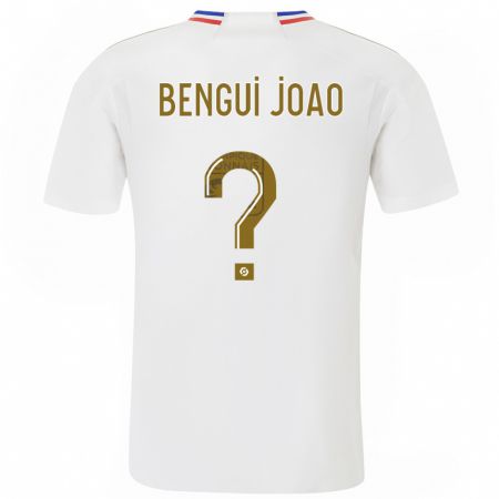 Kandiny Kinder Justin Bengui Joao #0 Weiß Heimtrikot Trikot 2023/24 T-Shirt