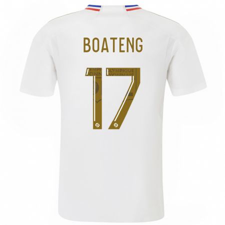 Kandiny Kinder Jerome Boateng #17 Weiß Heimtrikot Trikot 2023/24 T-Shirt