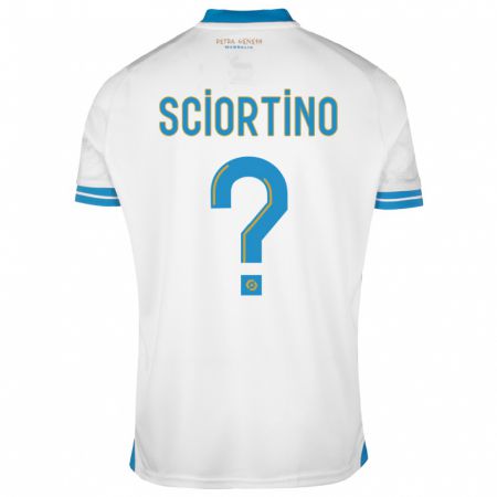 Kandiny Kinder Paolo Sciortino #0 Weiß Heimtrikot Trikot 2023/24 T-Shirt