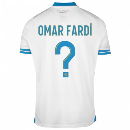 Kandiny Kinder El Omar Fardi #0 Weiß Heimtrikot Trikot 2023/24 T-Shirt