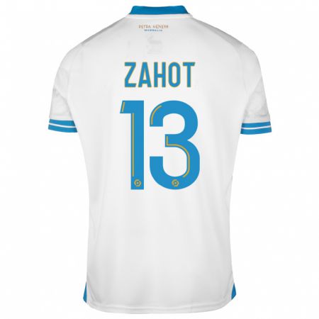 Kandiny Kinder Sarah Zahot #13 Weiß Heimtrikot Trikot 2023/24 T-Shirt