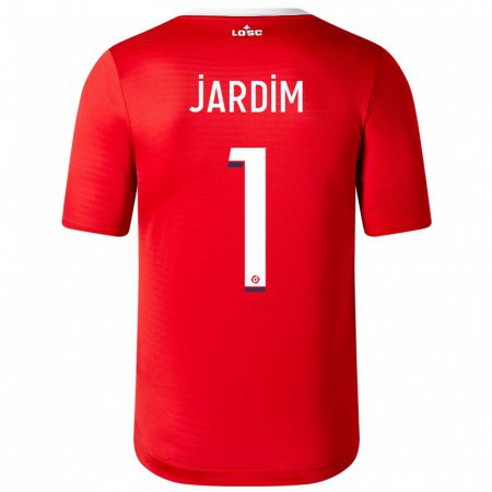 Kandiny Kinder Leo Jardim #1 Rot Heimtrikot Trikot 2023/24 T-Shirt