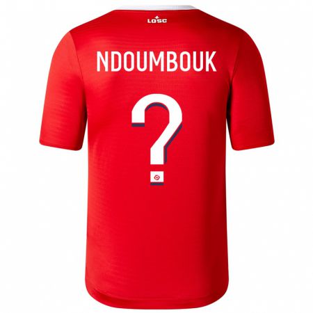 Kandiny Kinder Marlyse Ngo Ndoumbouk #0 Rot Heimtrikot Trikot 2023/24 T-Shirt