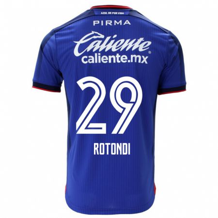 Kandiny Kinder Carlos Rotondi #29 Blau Heimtrikot Trikot 2023/24 T-Shirt