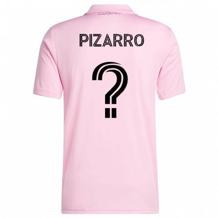 Kandiny Kinder Rodolfo Pizarro #0 Rosa Heimtrikot Trikot 2023/24 T-Shirt