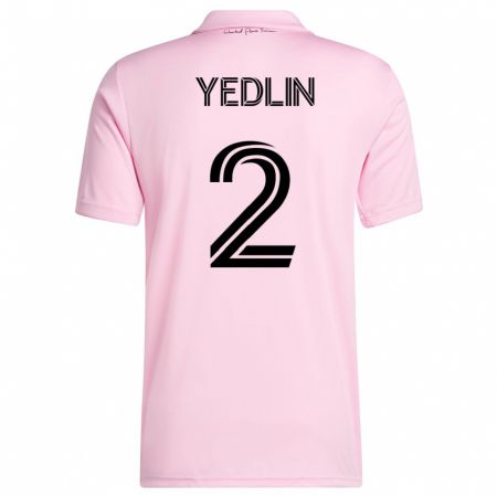 Kandiny Kinder Deandre Yedlin #2 Rosa Heimtrikot Trikot 2023/24 T-Shirt