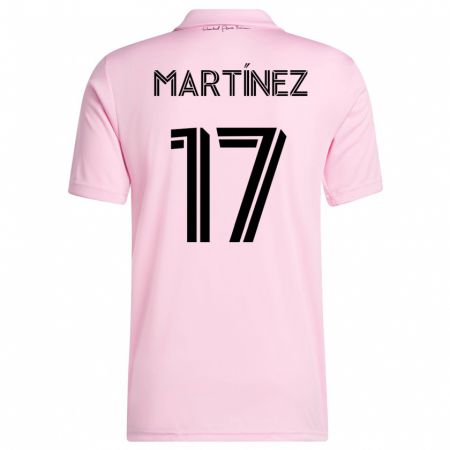 Kandiny Kinder Josef Martínez #17 Rosa Heimtrikot Trikot 2023/24 T-Shirt