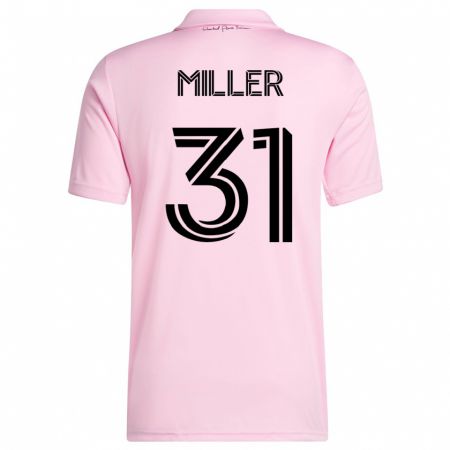 Kandiny Kinder Kamal Miller #31 Rosa Heimtrikot Trikot 2023/24 T-Shirt