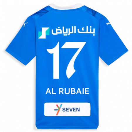 Kandiny Kinder Mohammed Al-Rubaie #17 Blau Heimtrikot Trikot 2023/24 T-Shirt