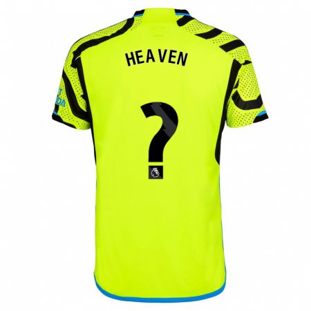 Kandiny Kinder Ayden Heaven #0 Gelb Auswärtstrikot Trikot 2023/24 T-Shirt