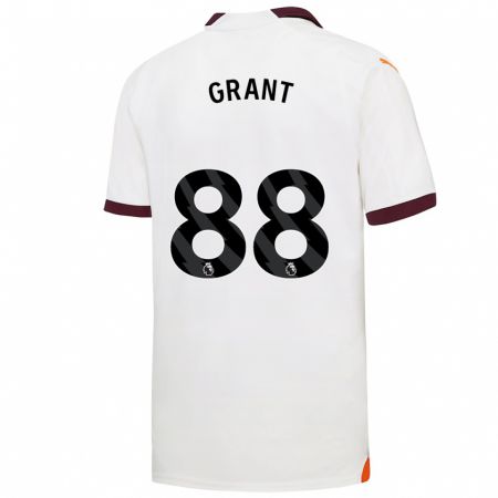 Kandiny Kinder True Grant #88 Weiß Auswärtstrikot Trikot 2023/24 T-Shirt