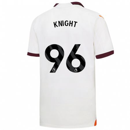 Kandiny Kinder Ben Knight #96 Weiß Auswärtstrikot Trikot 2023/24 T-Shirt