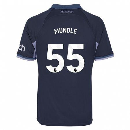 Kandiny Kinder Romaine Mundle #55 Dunkelblau Auswärtstrikot Trikot 2023/24 T-Shirt