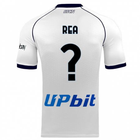 Kandiny Kinder Roberto Rea #0 Weiß Auswärtstrikot Trikot 2023/24 T-Shirt