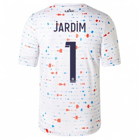 Kandiny Kinder Leo Jardim #1 Weiß Auswärtstrikot Trikot 2023/24 T-Shirt
