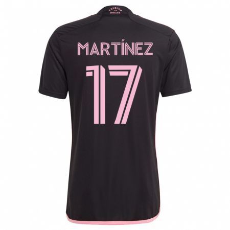 Kandiny Kinder Josef Martínez #17 Schwarz Auswärtstrikot Trikot 2023/24 T-Shirt