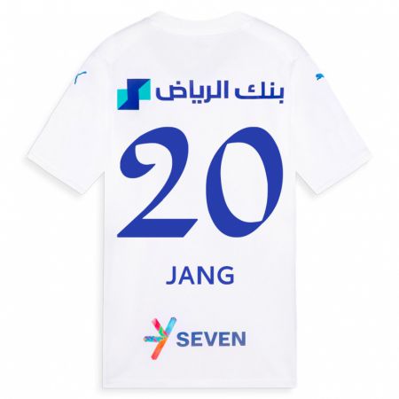 Kandiny Kinder Hyun-Soo Jang #20 Weiß Auswärtstrikot Trikot 2023/24 T-Shirt