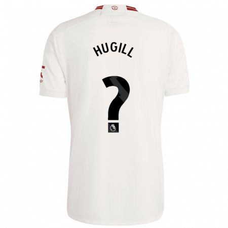 Kandiny Kinder Joe Hugill #0 Weiß Ausweichtrikot Trikot 2023/24 T-Shirt