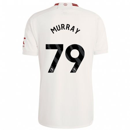 Kandiny Kinder Sam Murray #79 Weiß Ausweichtrikot Trikot 2023/24 T-Shirt
