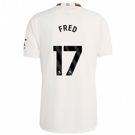 Kandiny Kinder Fred #17 Weiß Ausweichtrikot Trikot 2023/24 T-Shirt