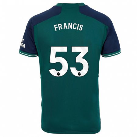 Kandiny Kinder Jack Henry-Francis #53 Grün Ausweichtrikot Trikot 2023/24 T-Shirt