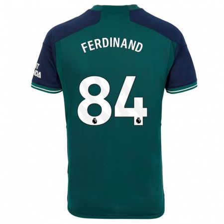 Kandiny Kinder Seb Ferdinand #84 Grün Ausweichtrikot Trikot 2023/24 T-Shirt