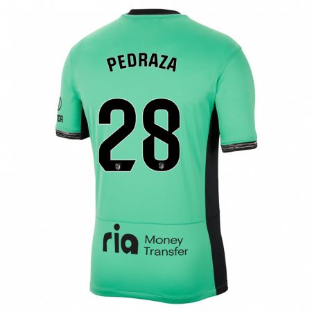 Kandiny Kinder Alfredo Pedraza #28 Frühlingsgrün Ausweichtrikot Trikot 2023/24 T-Shirt