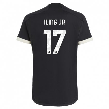 Kandiny Kinder Samuel Iling Junior #17 Schwarz Ausweichtrikot Trikot 2023/24 T-Shirt