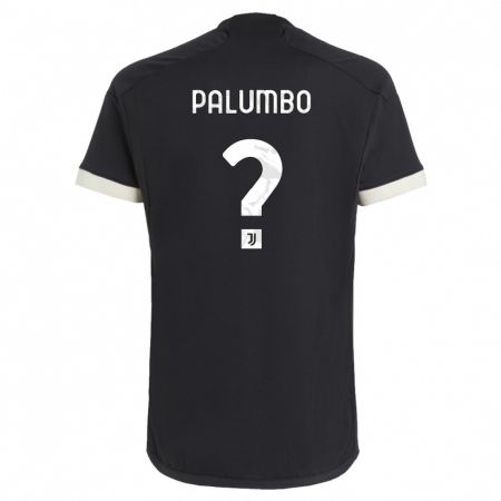 Kandiny Kinder Martin Palumbo #0 Schwarz Ausweichtrikot Trikot 2023/24 T-Shirt