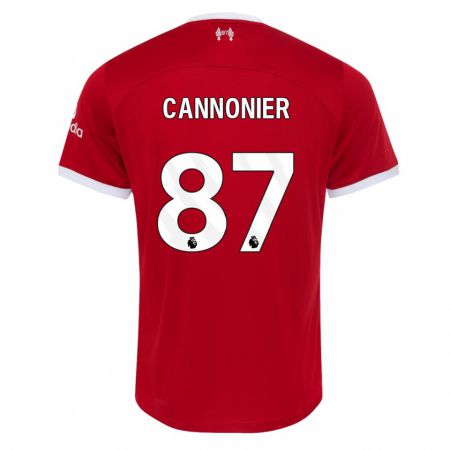 Kandiny Herren Oakley Cannonier #87 Rot Heimtrikot Trikot 2023/24 T-Shirt
