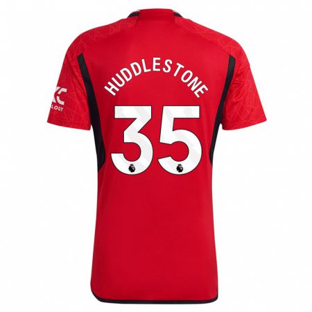 Kandiny Herren Tom Huddlestone #35 Rot Heimtrikot Trikot 2023/24 T-Shirt